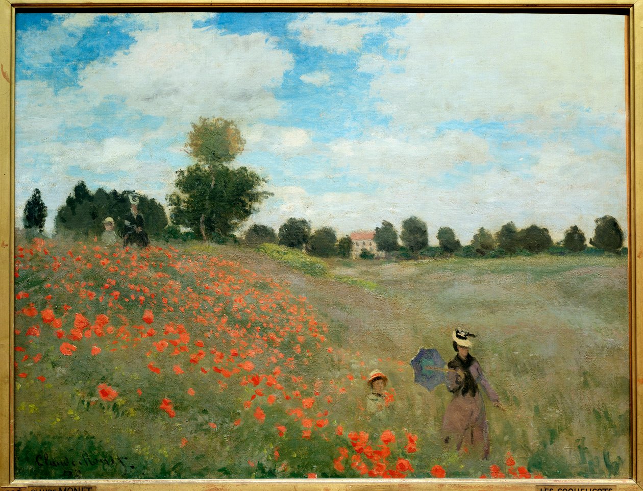 Unikot, lähellä Argenteuilia tekijältä Claude Monet