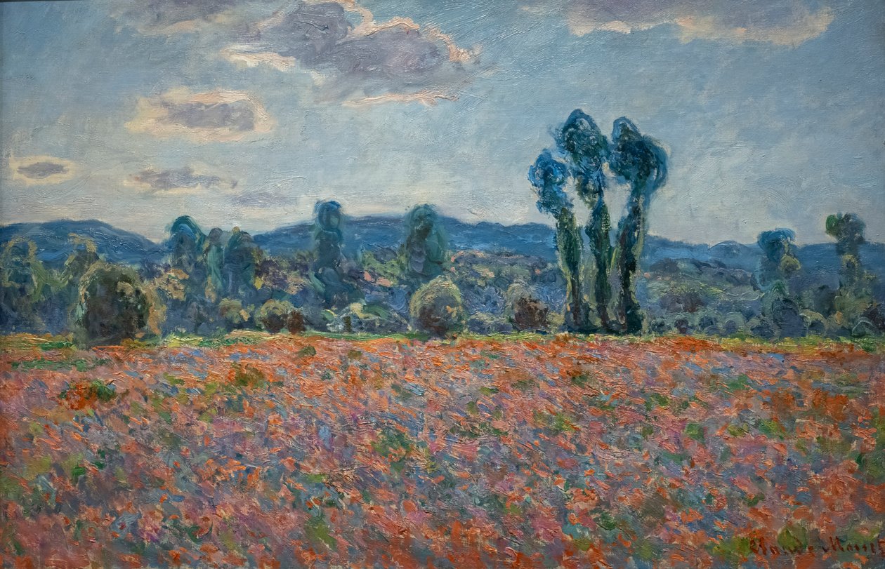 Unikon kenttä tekijältä Claude Monet