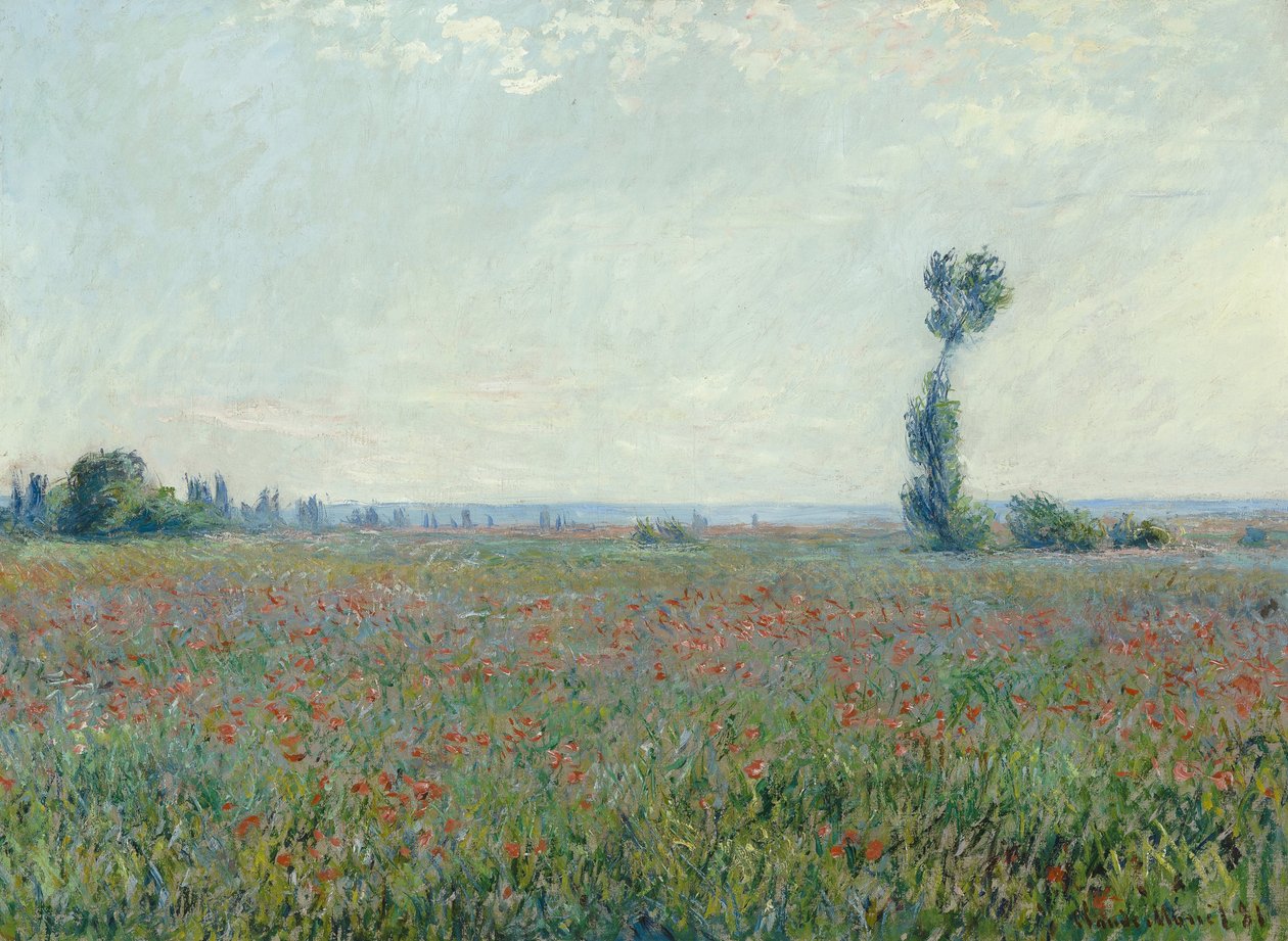 Unikkopelto, 1881 tekijältä Claude Monet