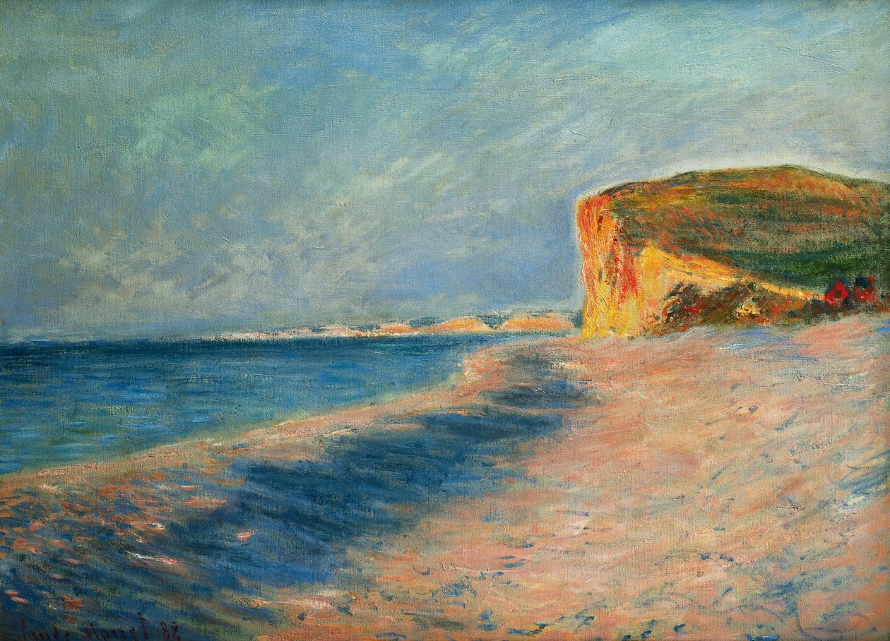 Pourville lähellä Dieppeä; Pourville lähellä Dieppeä, 1882 tekijältä Claude Monet