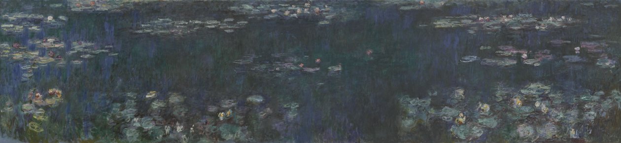 Vihreitä heijastuksia tekijältä Claude Monet