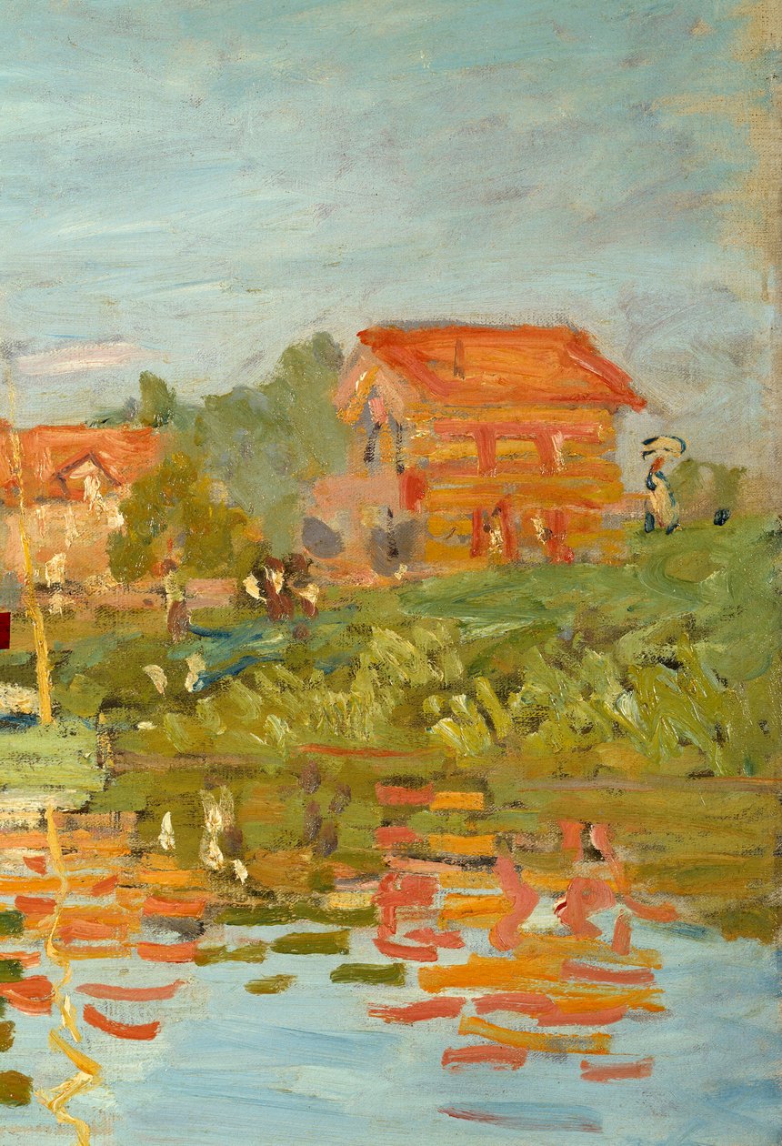 Liittyy Argenteuil Detailiin. Claude Monet