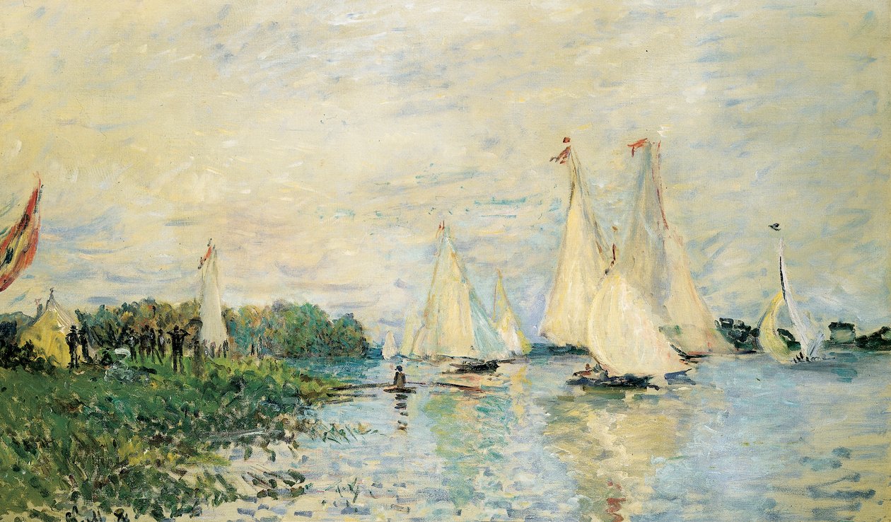 Regatta Argenteuilissa 1874 tekijältä Claude Monet