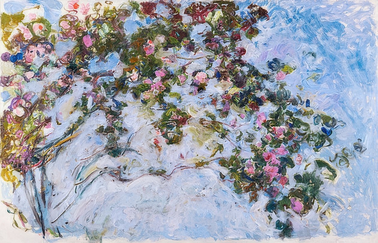 Rosen. 1925-26 tekijältä Claude Monet