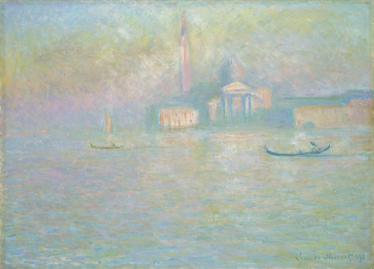 "San Giorgio Maggiore", 1908 tekijältä Claude Monet