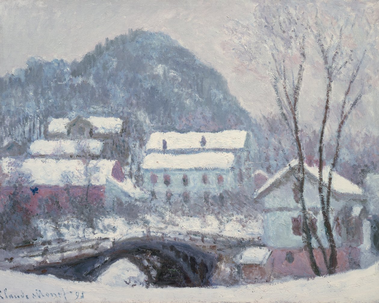 Sandvika, Norja tekijältä Claude Monet