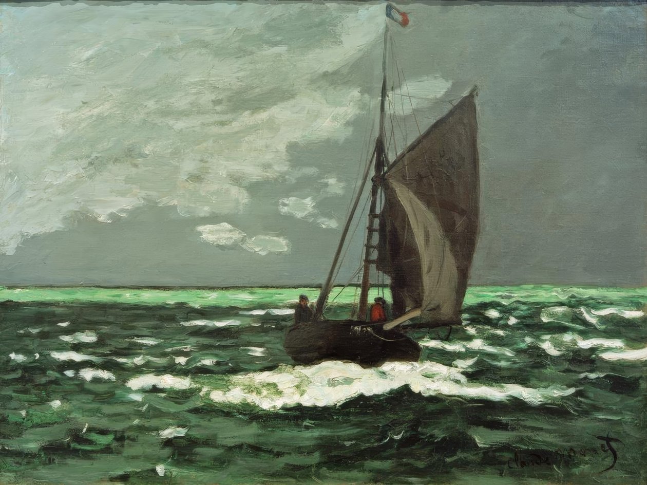 Seestück: Sturm tekijältä Claude Monet