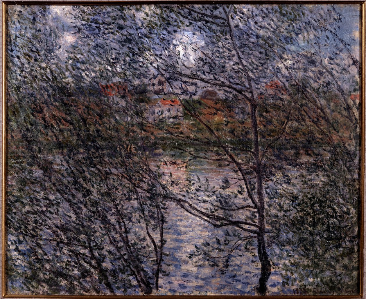 Kevät oksien läpi tekijältä Claude Monet