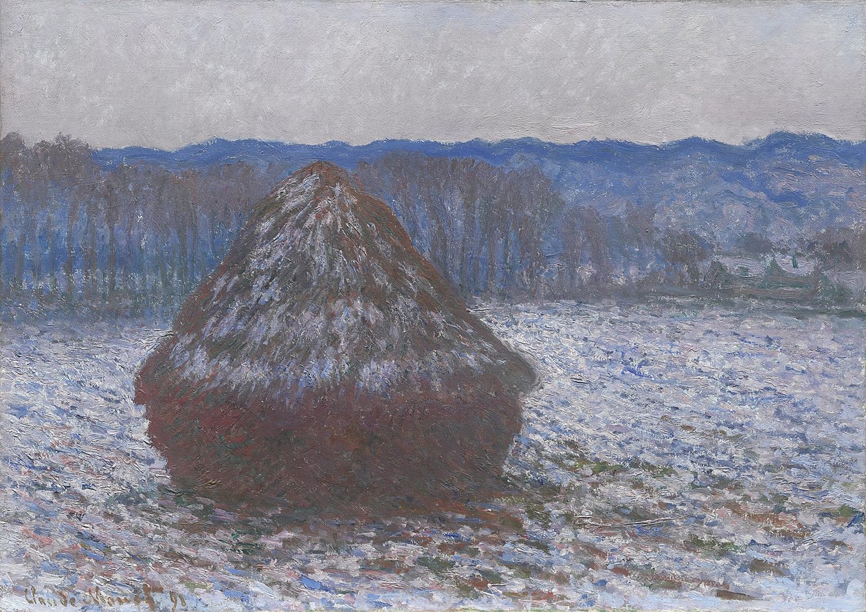 Vehnäpino, 1890-91 tekijältä Claude Monet