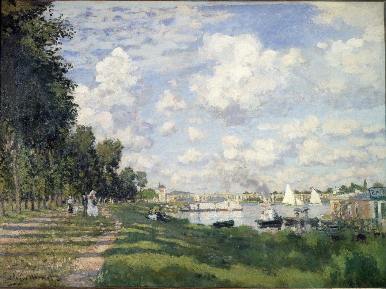 Argenteuilin allas tekijältä Claude Monet