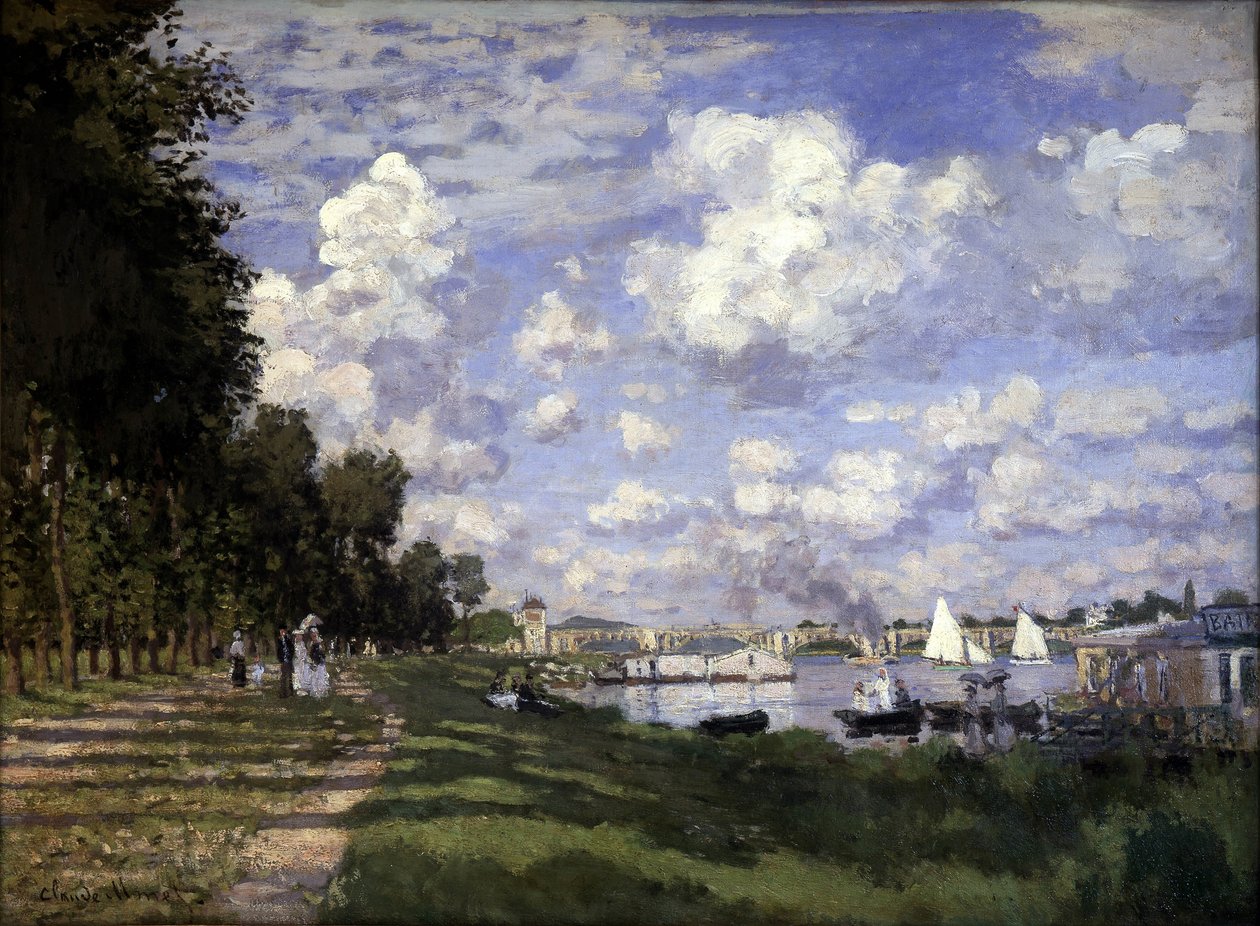 Argenteuil Basin - kirjoittanut Claude Monet tekijältä Claude Monet