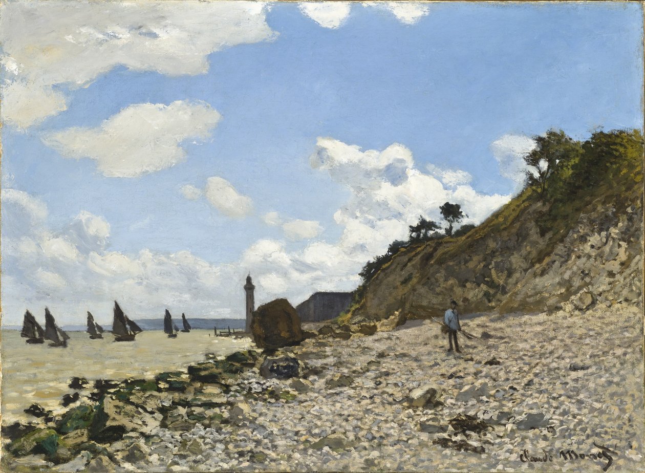 Ranta Honfleurissa, 1864-1866 tekijältä Claude Monet