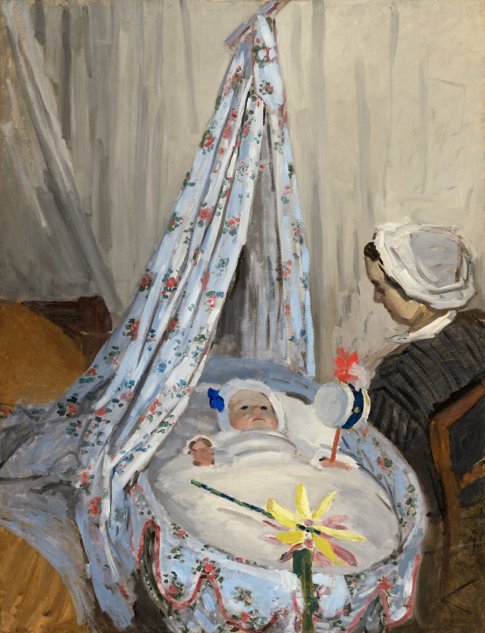 Kehto - Camille ja taiteilijan poika Jean tekijältä Claude Monet