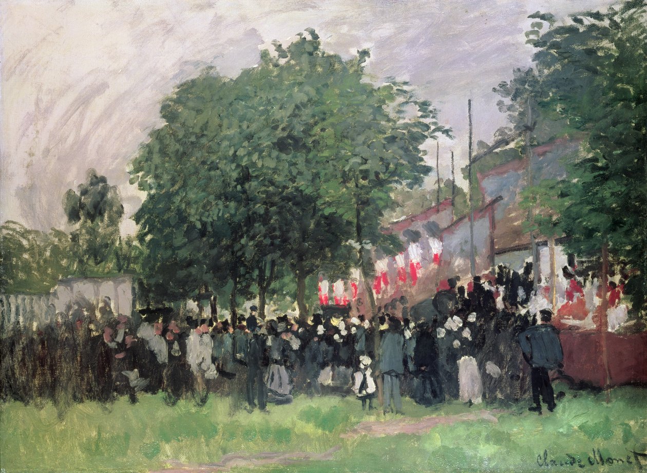 Neljästoista heinäkuuta tekijältä Claude Monet