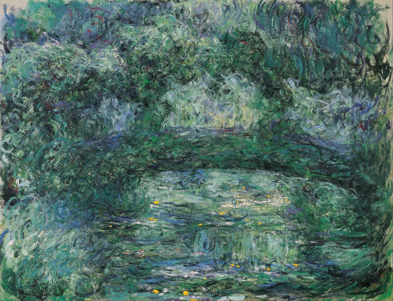 Japanilainen silta tekijältä Claude Monet