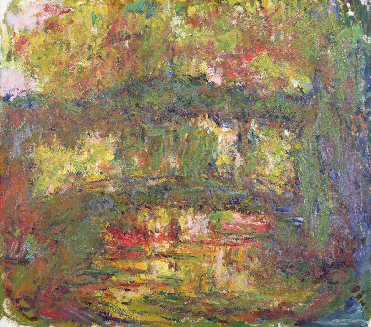 Japanilainen silta Givernyssä tekijältä Claude Monet