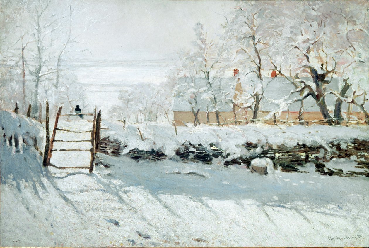 Harakka tekijältä Claude Monet