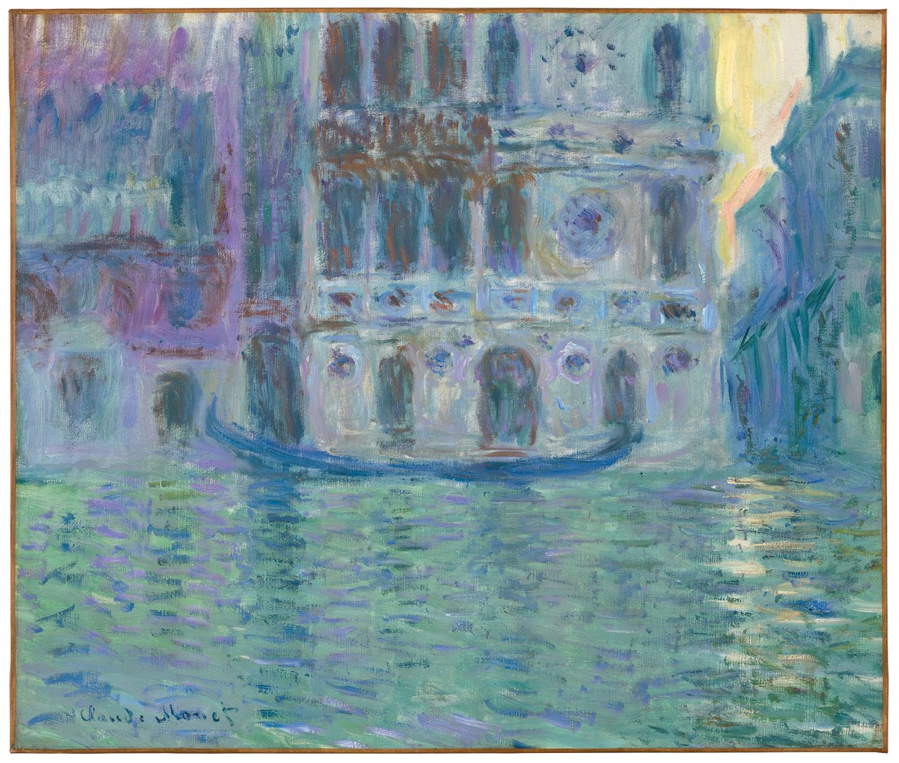Darion palatsi tekijältä Claude Monet