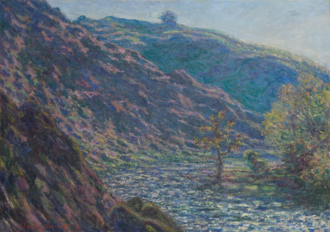 Petite Creuse -joki tekijältä Claude Monet