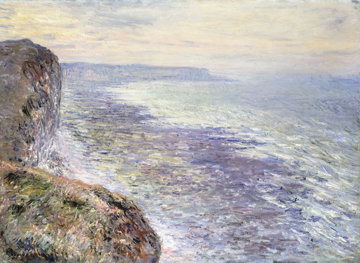 Meri lähellä Fecamp; Pres de Fecamp, Marine, 1881 tekijältä Claude Monet