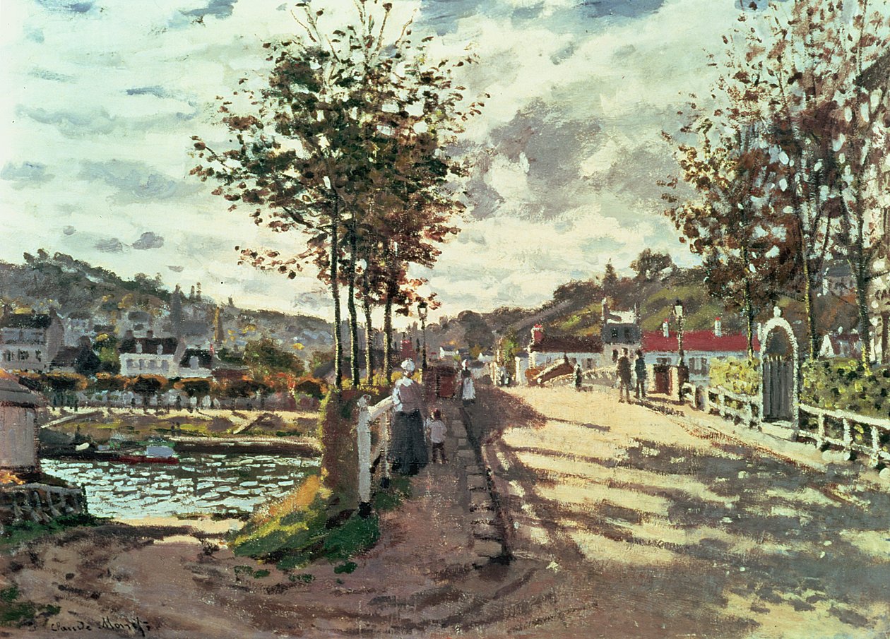 Seine Bougivalissa tekijältä Claude Monet