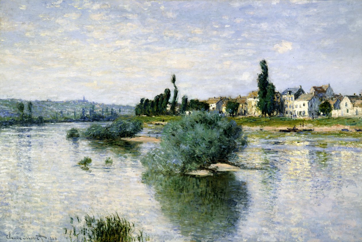 Seine Lavacourtissa tekijältä Claude Monet