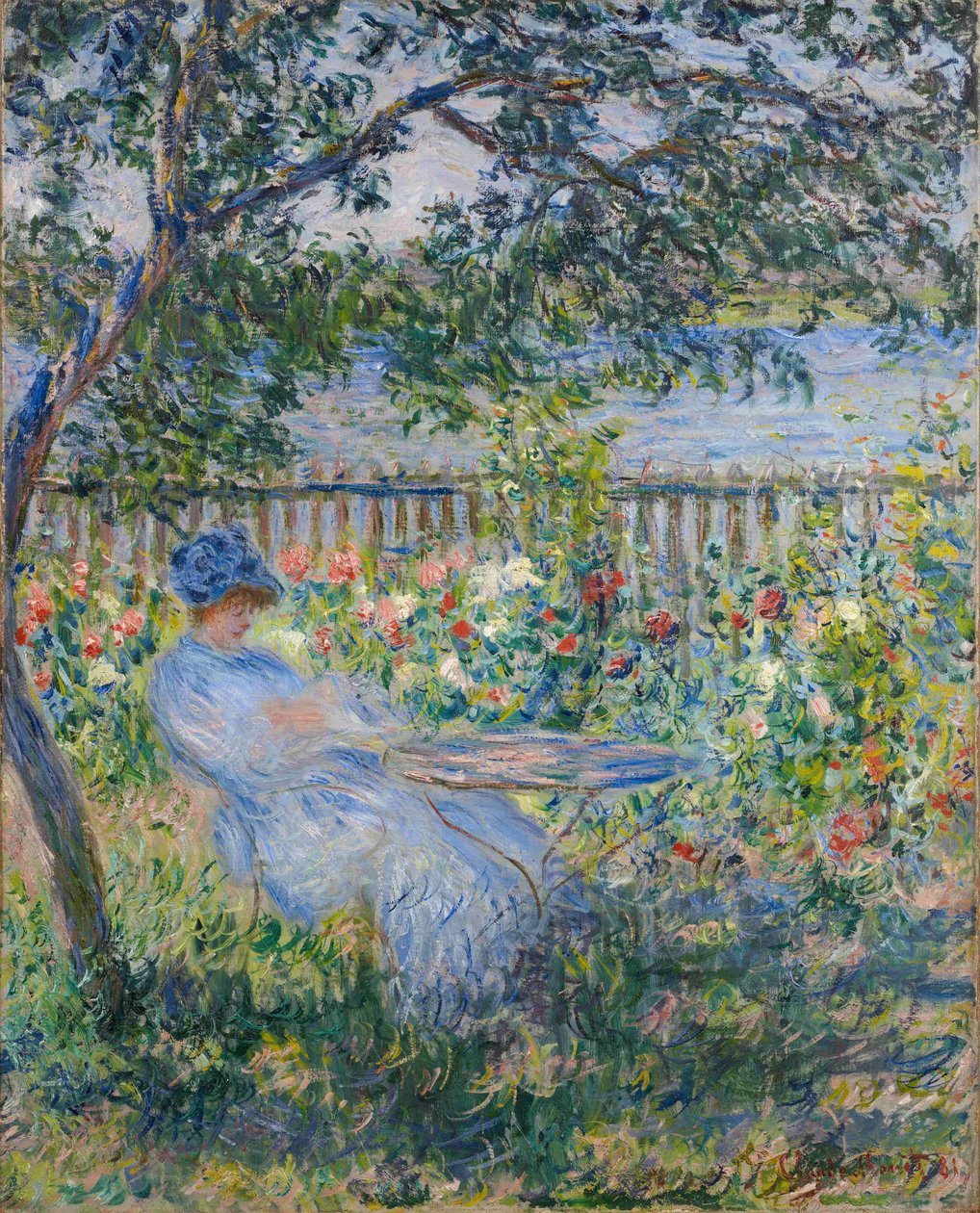 Terassi Vétheuilissa tekijältä Claude Monet