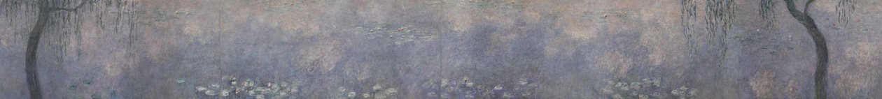 Vesililjat - The Two Willows, 1914-1926 tekijältä Claude Monet
