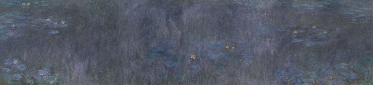Vesililjat - Puiden heijastuksia, 1914-1926 tekijältä Claude Monet