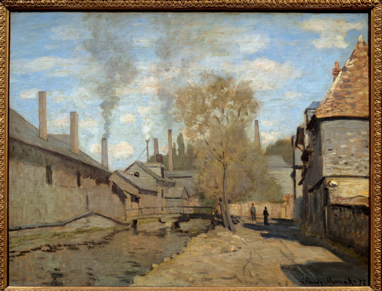 Robecin puro on rouen. Claude Monet