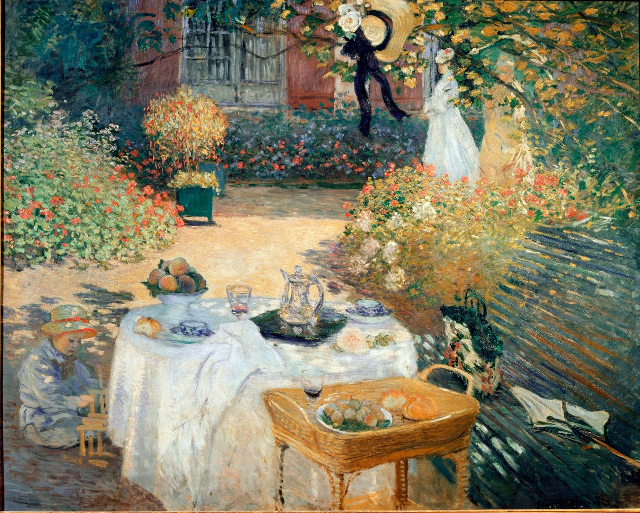 Lounas, koristeellinen paneeli tekijältä Claude Monet