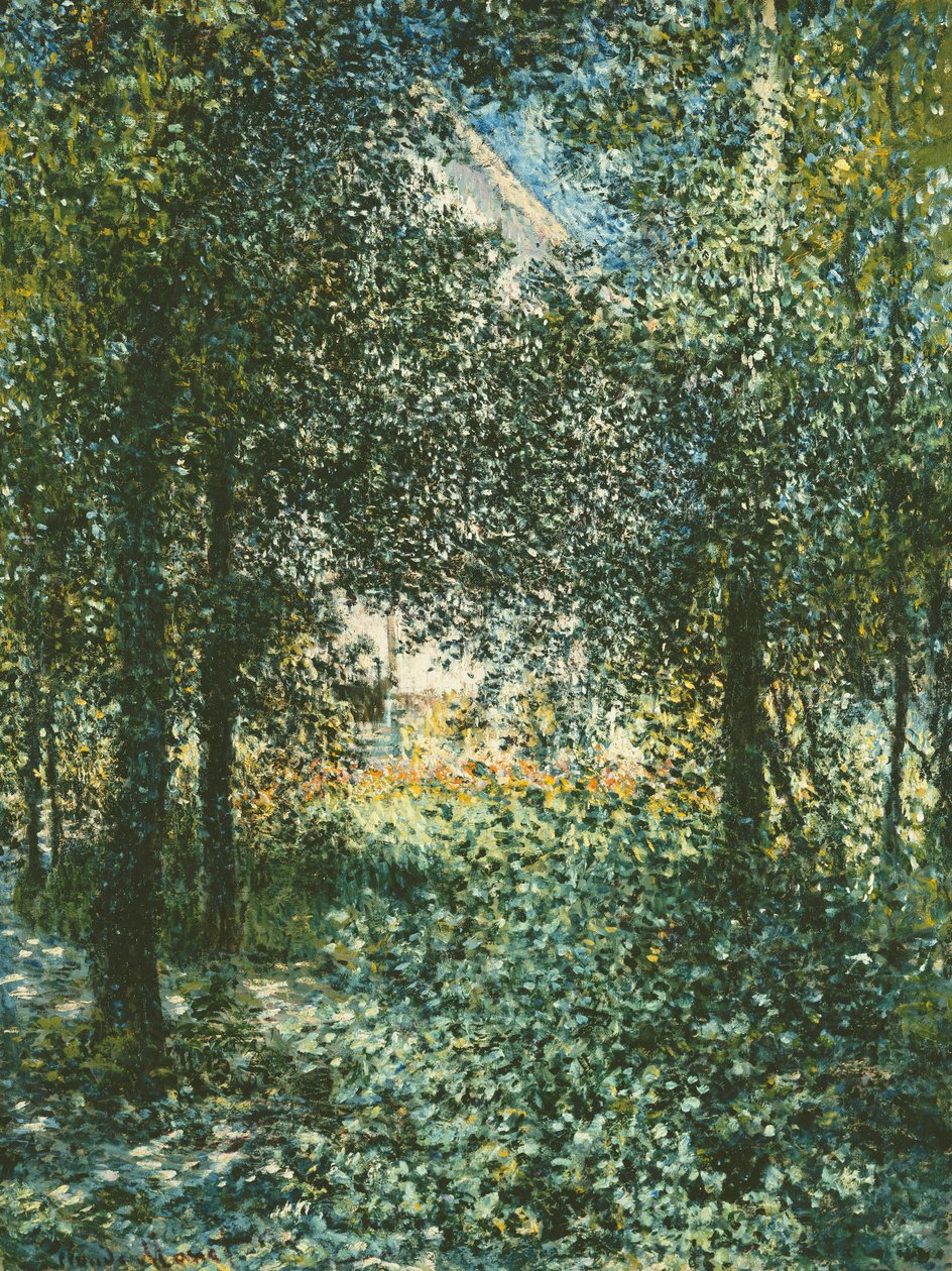 Thicket: Argenteuilin talo, 1876 tekijältä Claude Monet