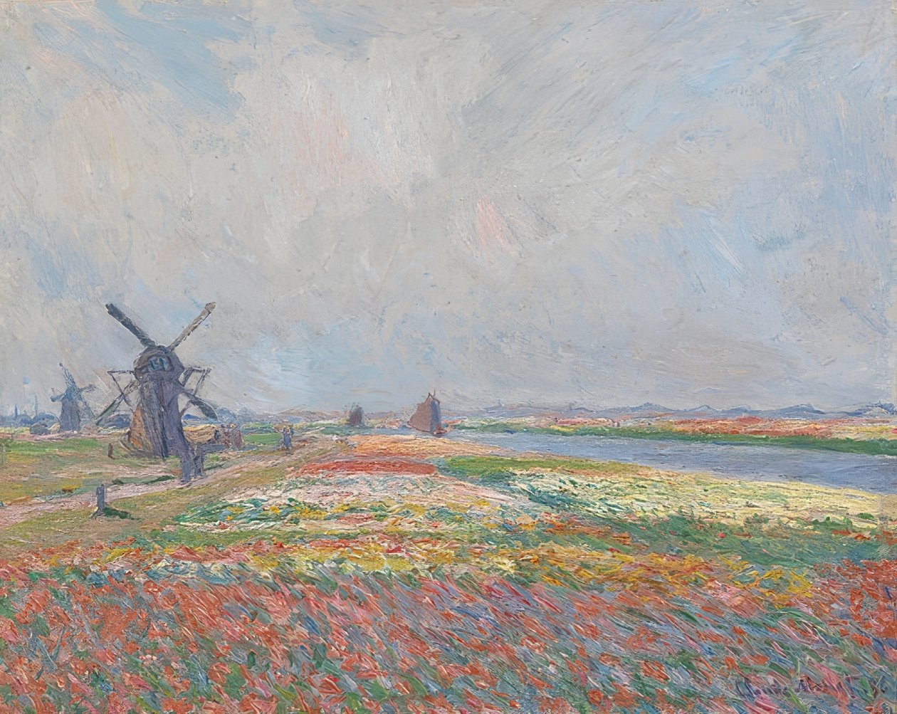Tulppaanipellot lähellä Haagia. 1886 tekijältä Claude Monet
