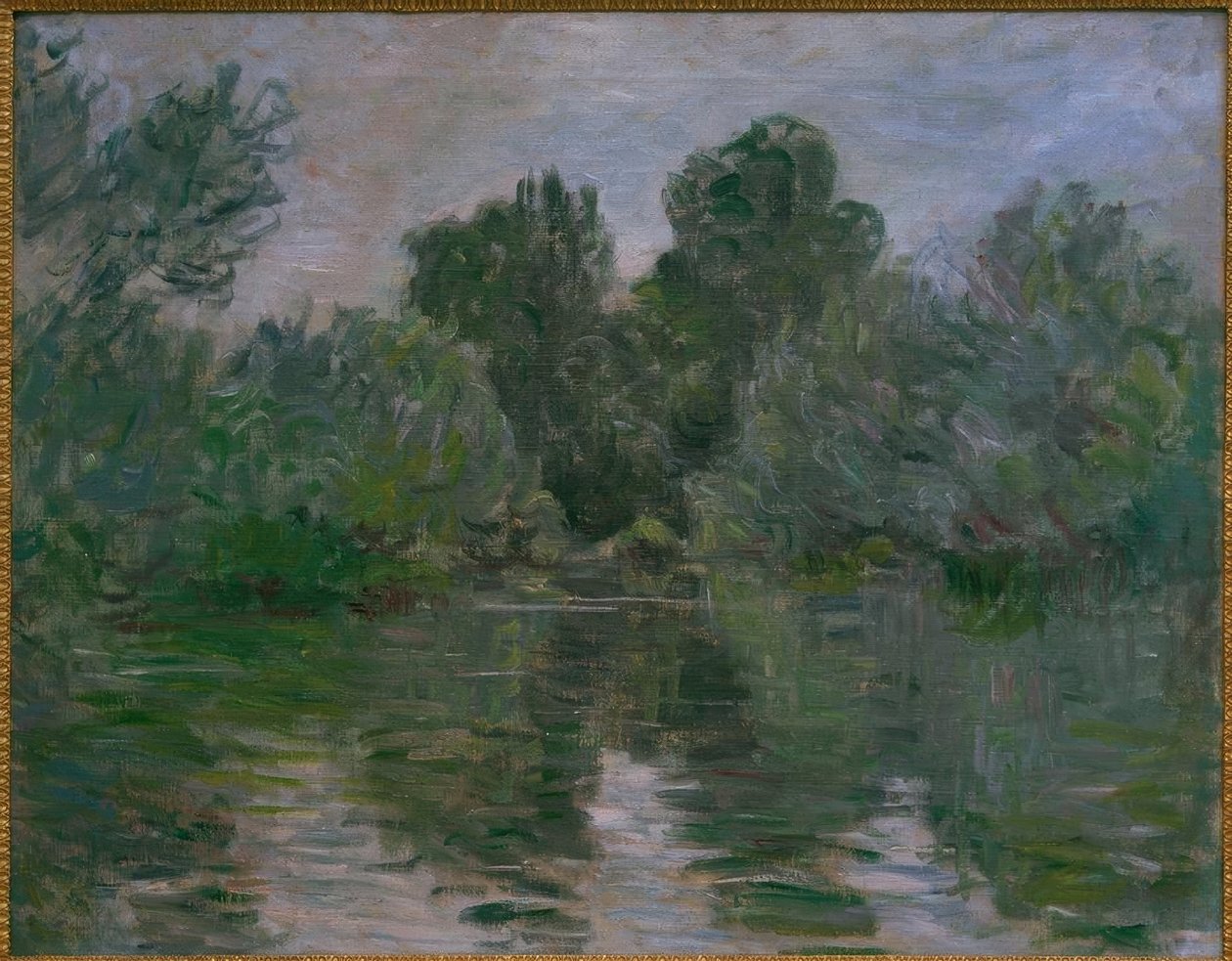 Un bras de la Seine tekijältä Claude Monet