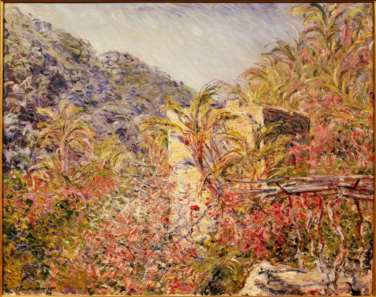 Sasson laakso, auringon vaikutus tekijältä Claude Monet