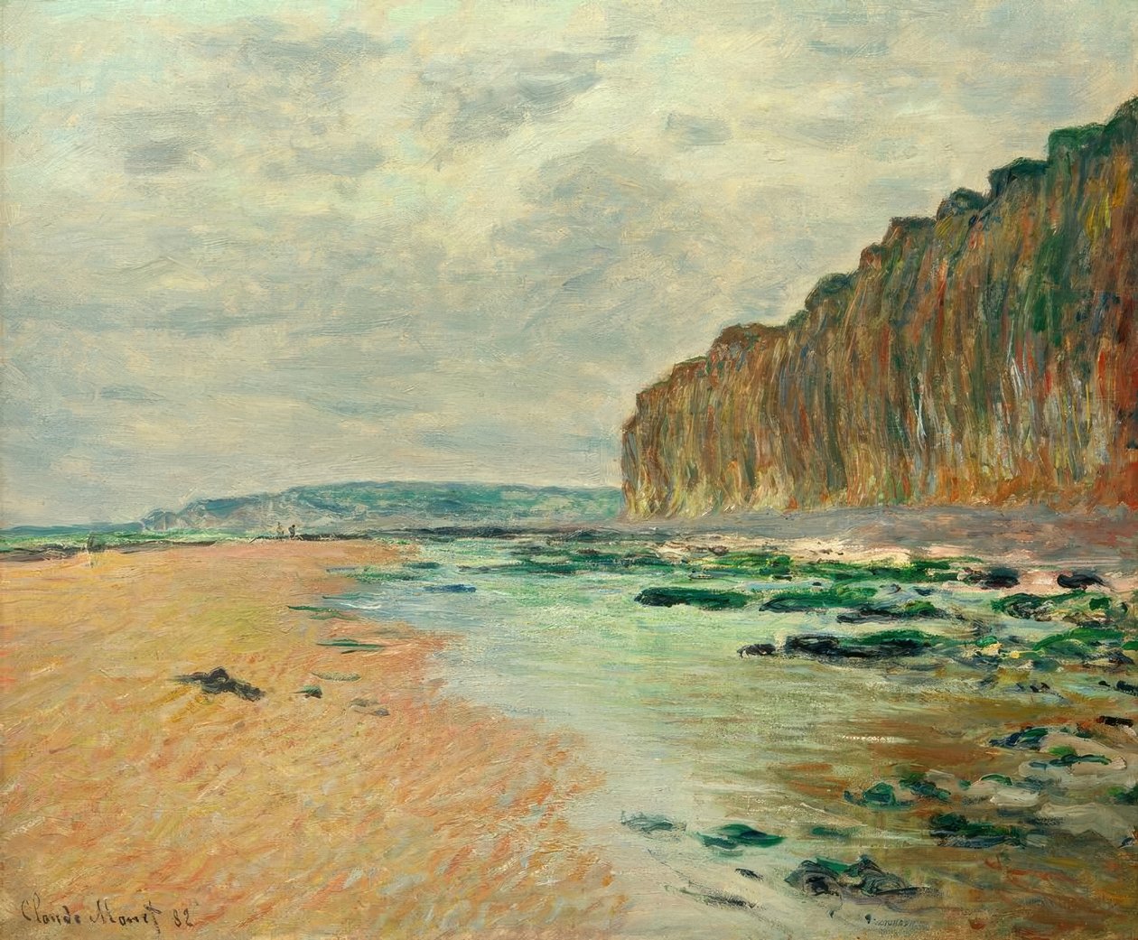 Varengeville, laskuvesi tekijältä Claude Monet