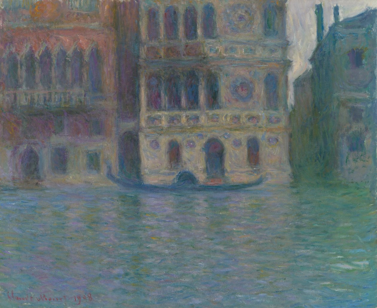 Venetsia, Darion palatsi tekijältä Claude Monet