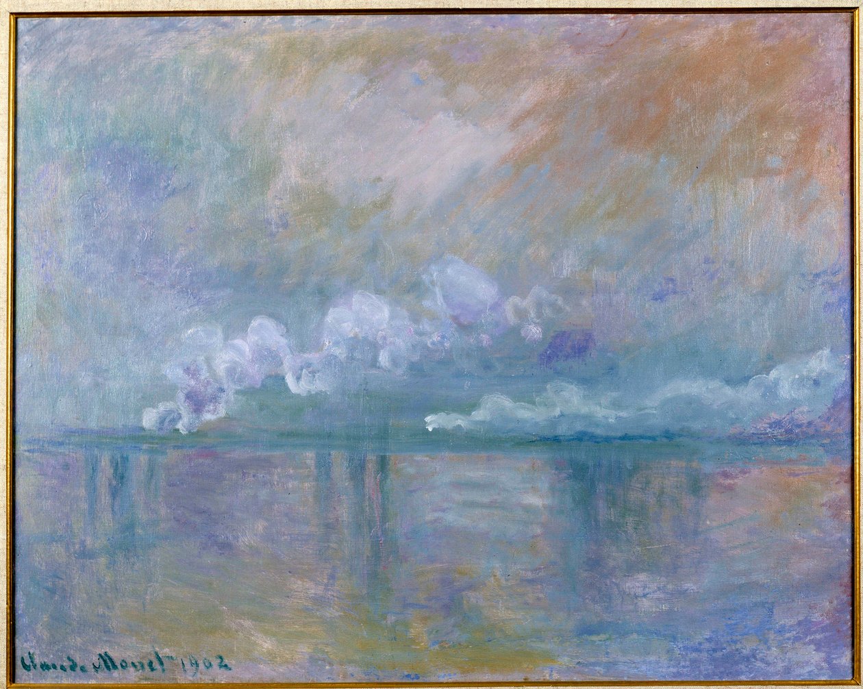 Näkymä Charing Cross -sillalle Lontoossa tekijältä Claude Monet