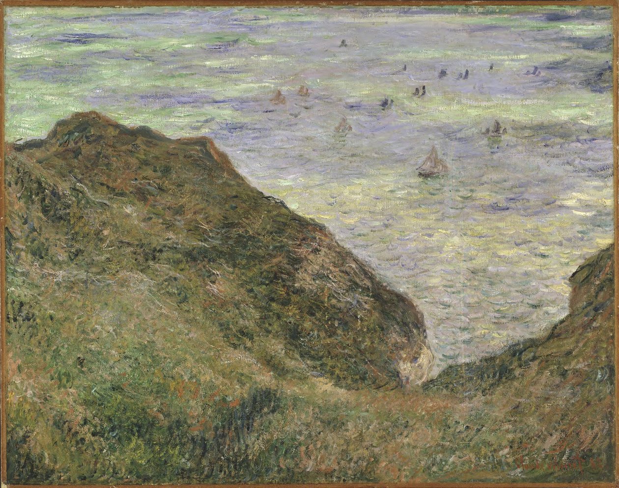 Näkymä merelle tekijältä Claude Monet