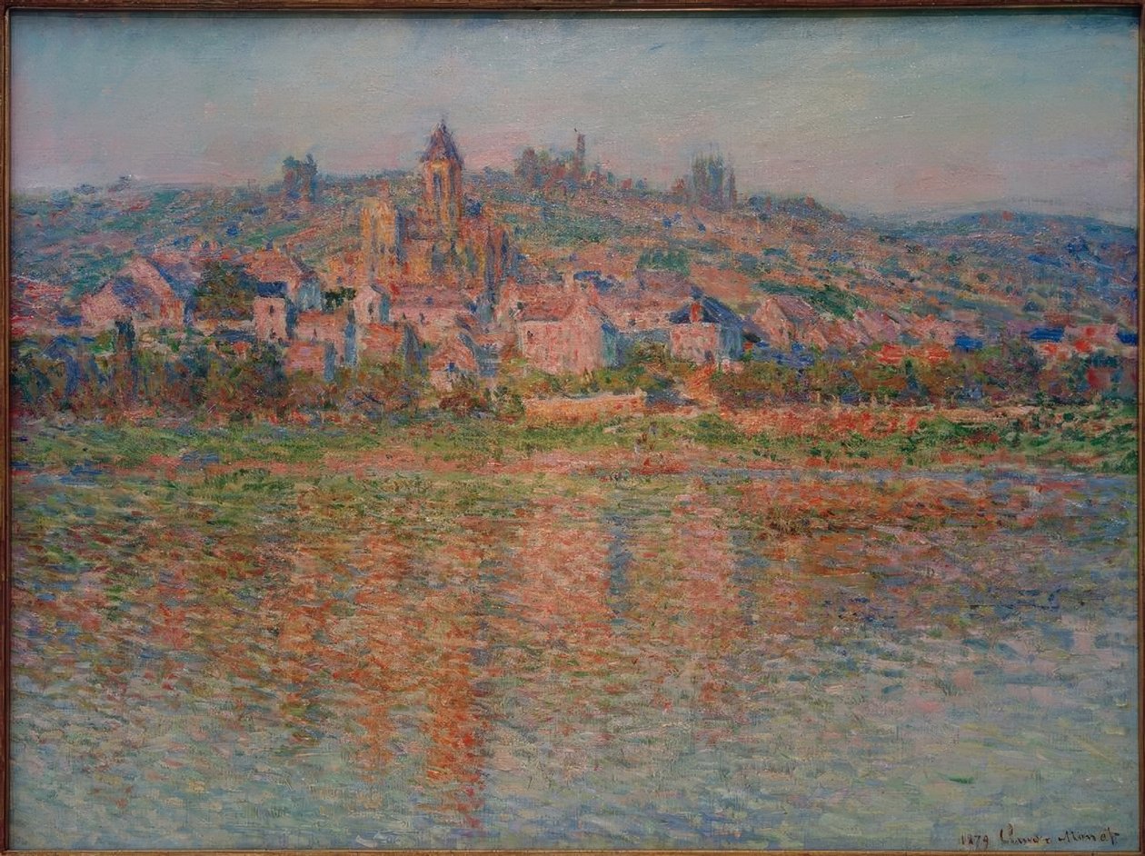 Vétheuil kesällä tekijältä Claude Monet