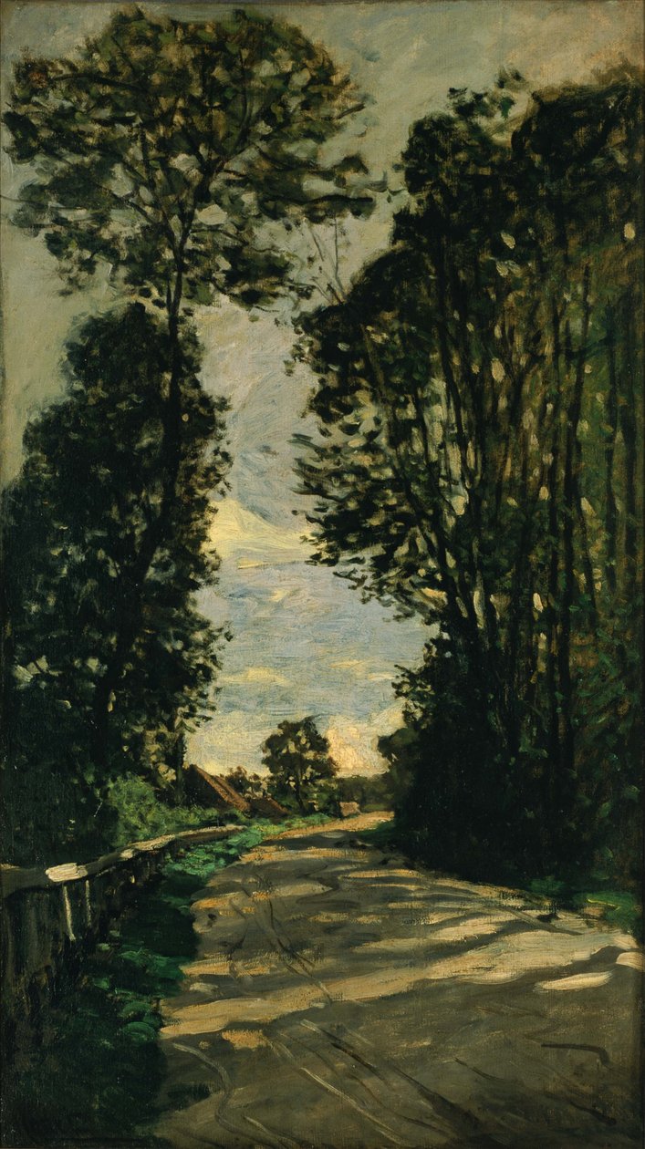 Kävele (Road of the Farm Saint-Siméon) tekijältä Claude Monet