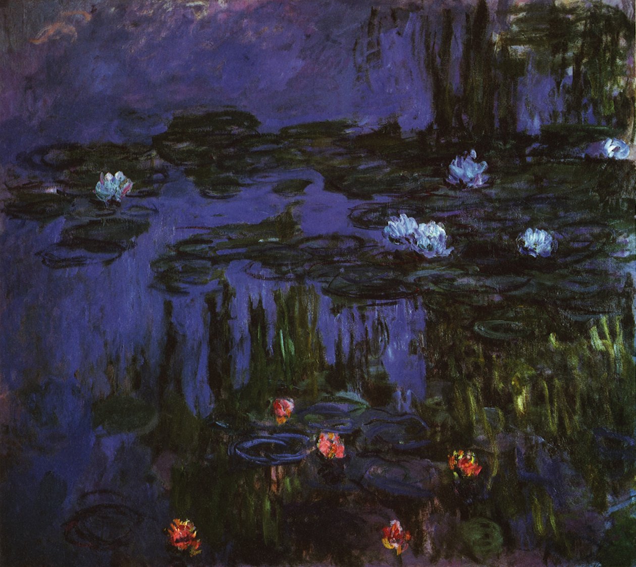 Vesililjat tekijältä Claude Monet
