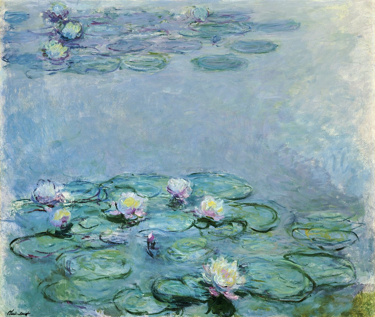 Vesililjat tekijältä Claude Monet