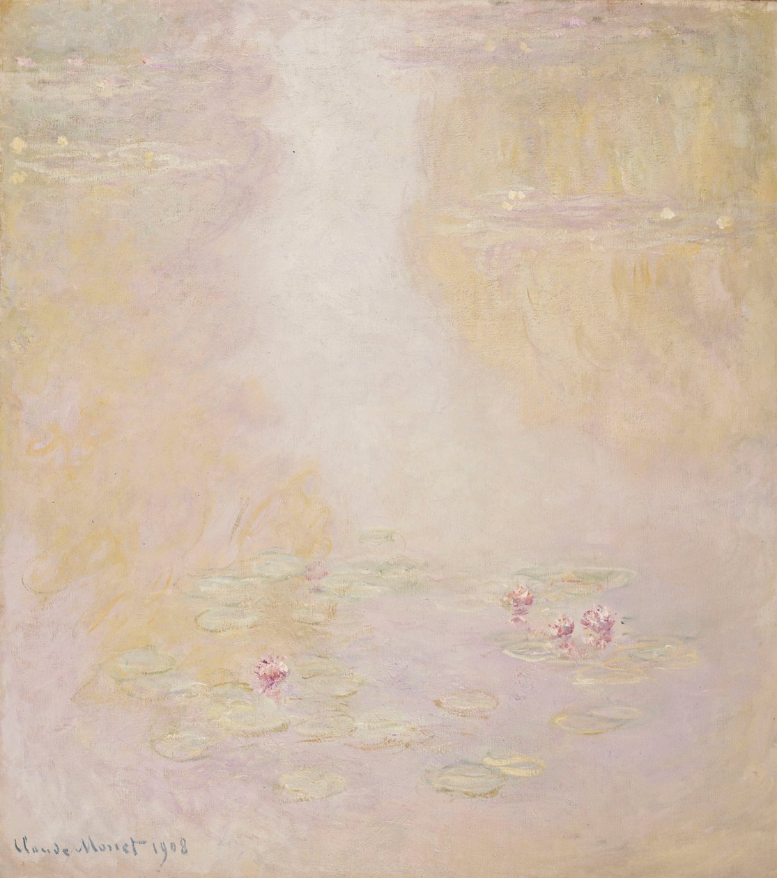 Vesililjat, Giverny, 1908 tekijältä Claude Monet