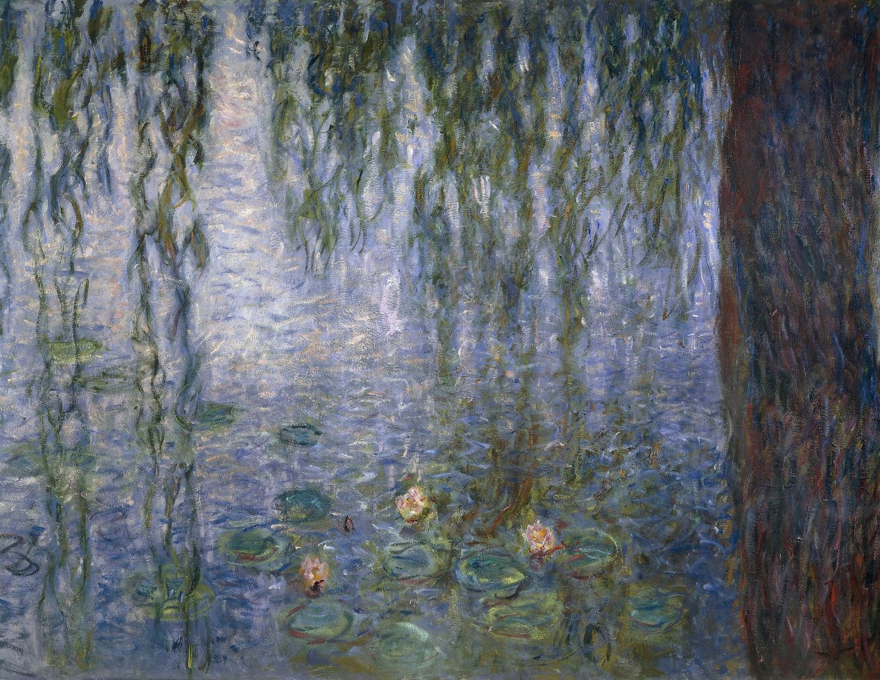 Vesililjat, kirjoittanut Claude Monet, yksityiskohta tekijältä Claude Monet