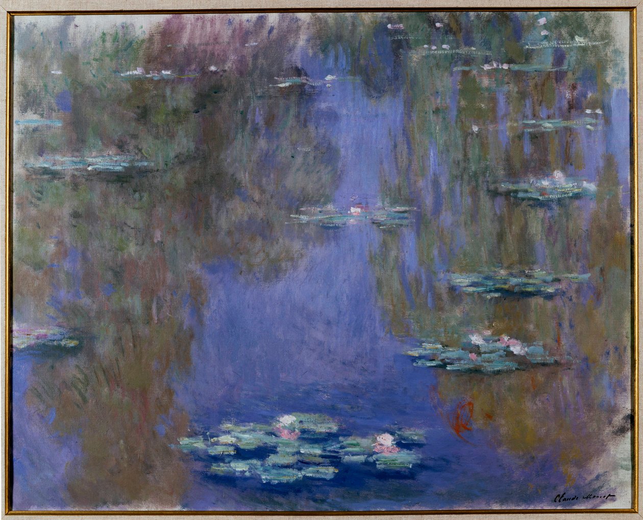 Vesililjat tekijältä Claude Monet