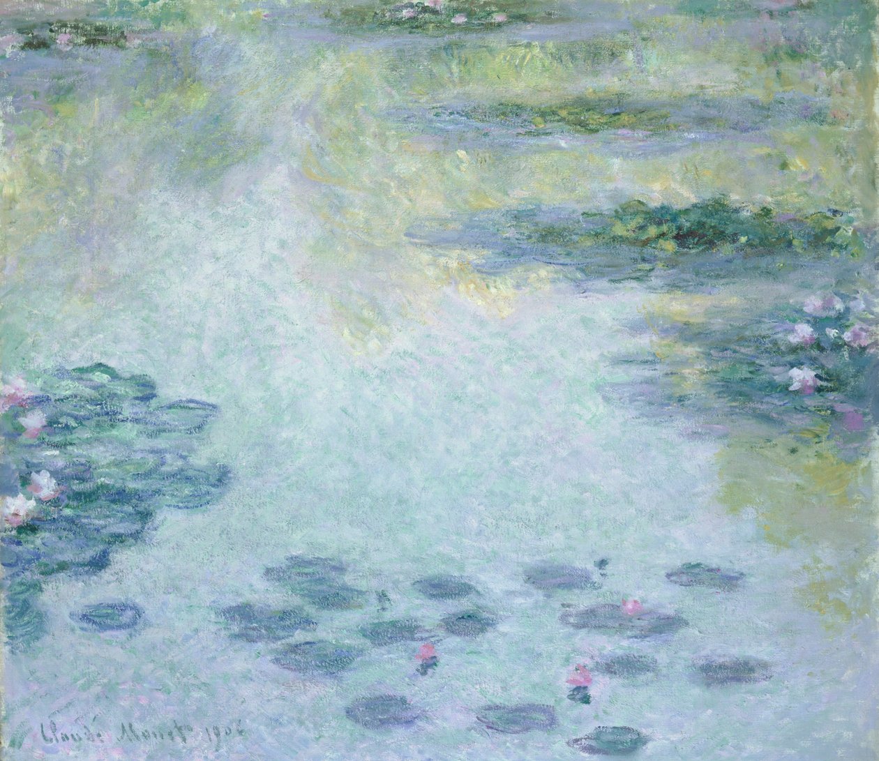 Vesililjat, 1906 tekijältä Claude Monet