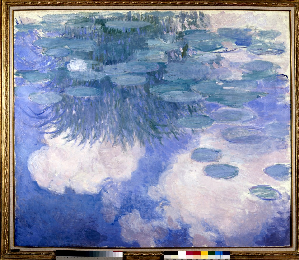 Lummet pilvien vaikutuksilla, c. 1914-1917 (öljy kankaalle) tekijältä Claude Monet