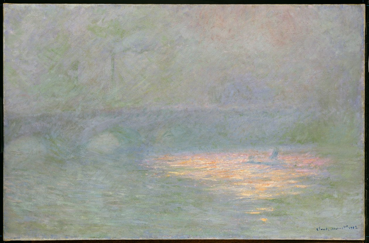 Waterloon silta tekijältä Claude Monet