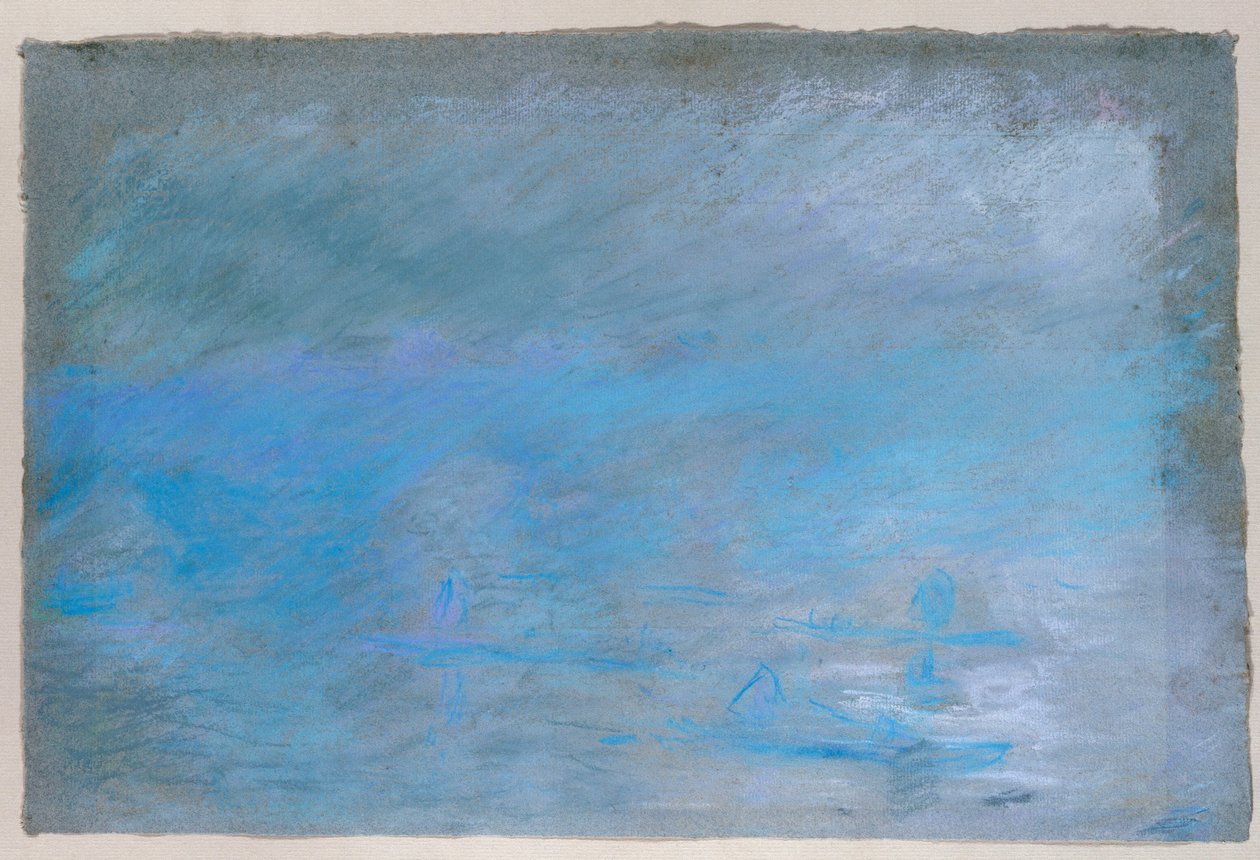 Waterloon silta, Brouillard tekijältä Claude Monet